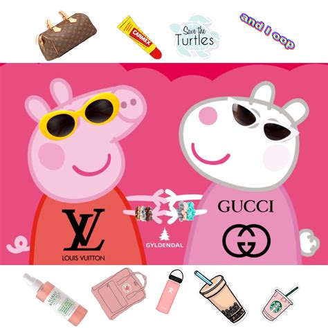 gucci twitter page|peppa pig gucci twitter.